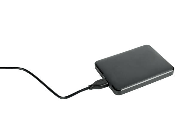 istock Black harddisk isolated on white background with clipping path. 1140693158