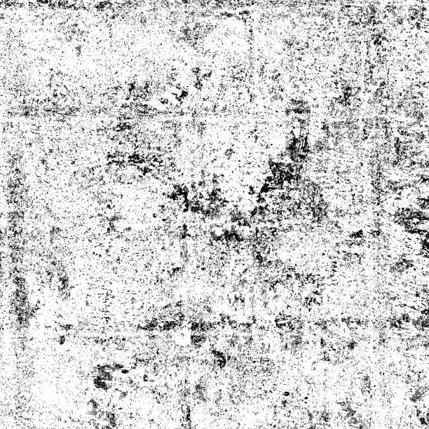 istock Grunge black and white abstract background. Texture of scratches, chips, cracks, dirt, scuffs. Dark monochrome surface 1140700733