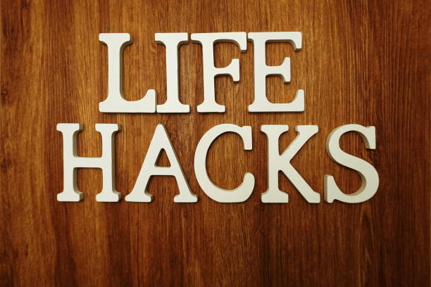 istock Life Hacks word alphabet letters on wooden background 1140702898