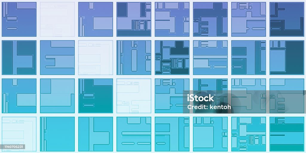 Data Pattern Square Data Patterns Stock Photo - Download Image Now - Data, Abstract ...