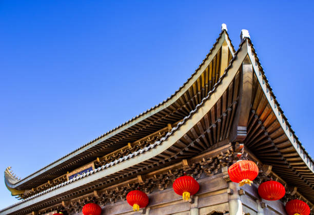 istock Chinese traditional style architecture 1140707124