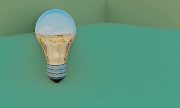 istock Light bulb, Concept of ideas and innovations, 3D rendering 1140707918