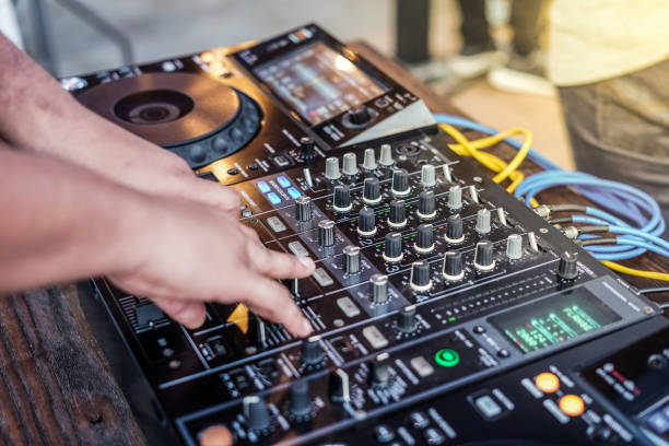 istock The Details of DJ Set 1140707927