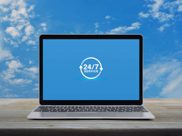 istock Business full time service online concept 1140711488