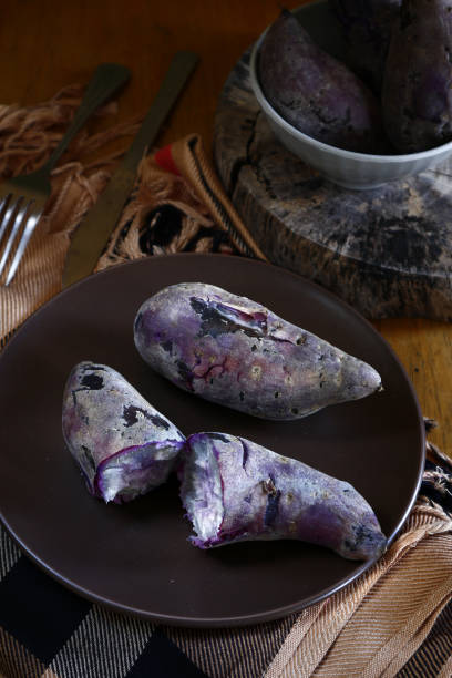 istock Freshly cooked sweet potato 1140719051