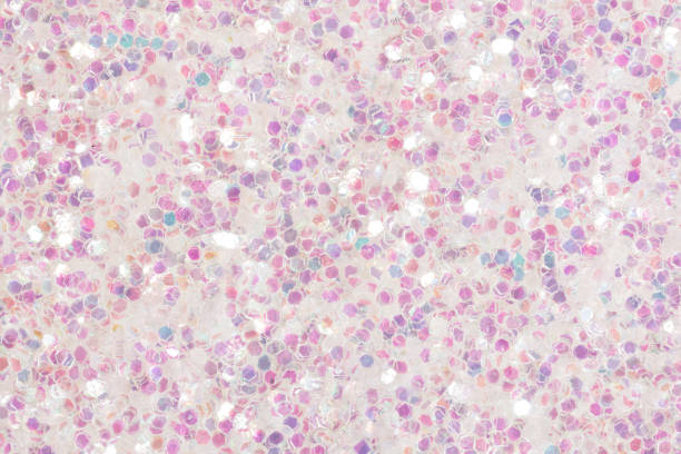 istock Gently lilac background with shine. Light pink glitter texture. 1140720052