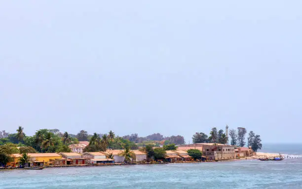 nice photo of banjul in gambia west africa