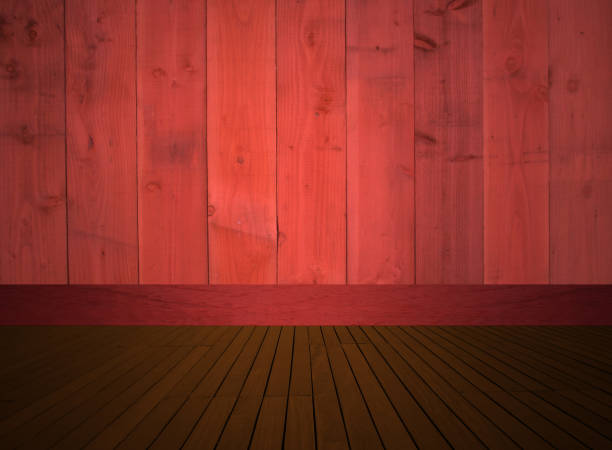 istock Wooden floor and wall apartment 1140724128