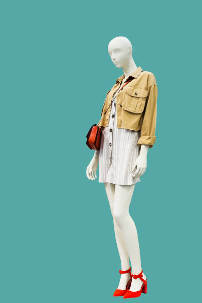 istock Full-length female mannequin. 1140743508