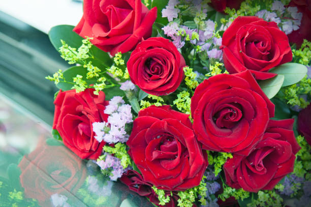 istock Bouquet of red roses 1140743634
