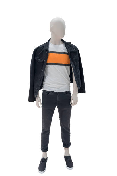 istock Full-length male mannequin. 1140743734