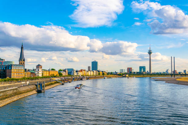 istock Cityscape of Dusseldorf, Germany 1140744777