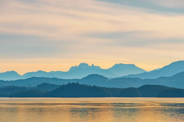 istock Sunset, Sea and Mountains 1140746013