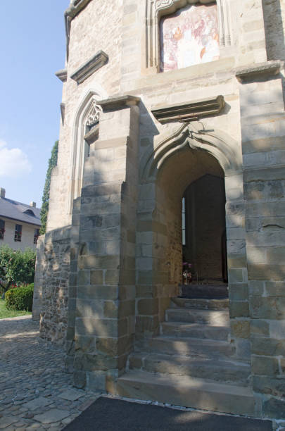 istock Dragomirna Monastery, Romania 1140750744