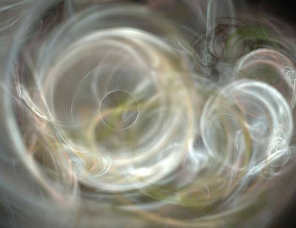 istock image of one Digital Fractal on Black Color 1140753514