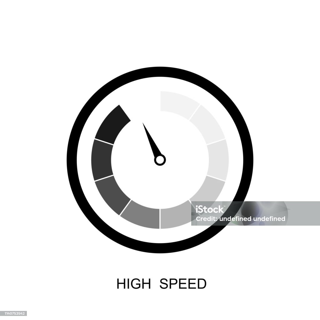 Speedometer Signs Speedometer Or Rating Meter Signs Infographic Gauge Element Stock ...