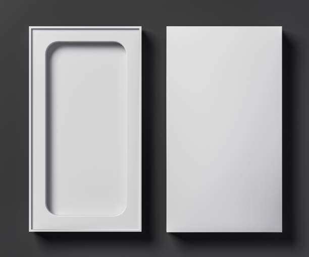 White box template for phone - 3D illustration