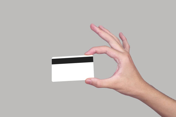 istock Credit card or debit card in hand,E money concept. 1140756082