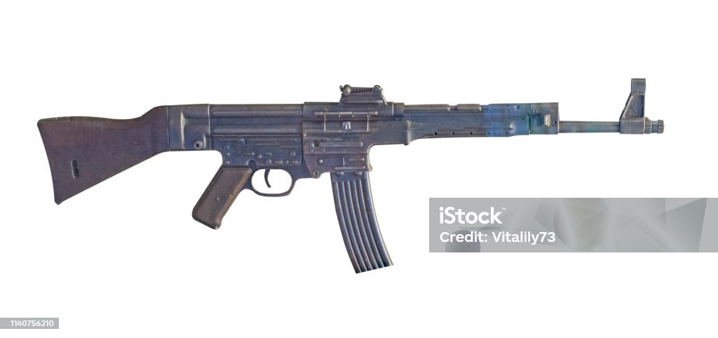 Automatic Rifle Background Automatic Rifle Isolated On White Background Automatic Rifle From The ...
