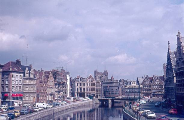 istock Panorama of old Ghent 1140760283