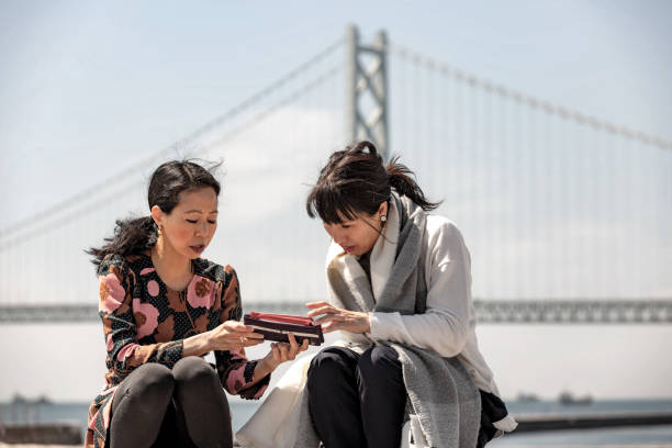 istock Women examining with smartphone 1140762418