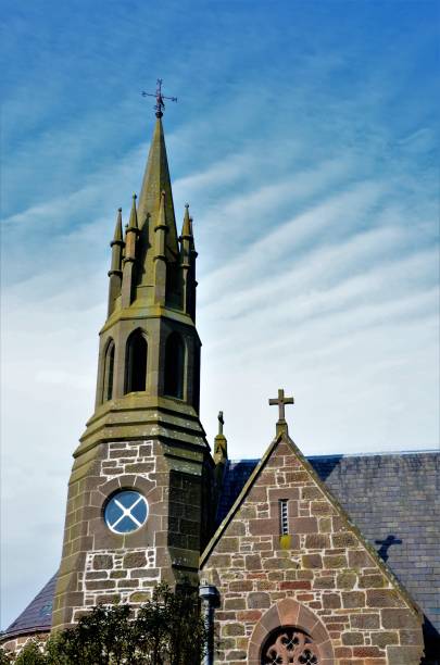 istock Landmarks of Scotland - Stonehaven Churches 1140764539