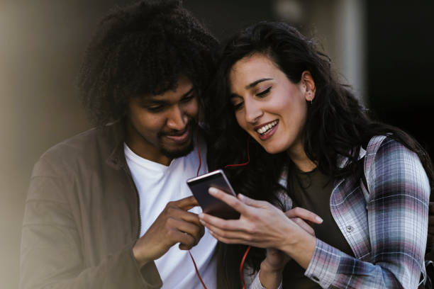istock Beautiful young couple having fun outdoors on a lovely day 1140766153