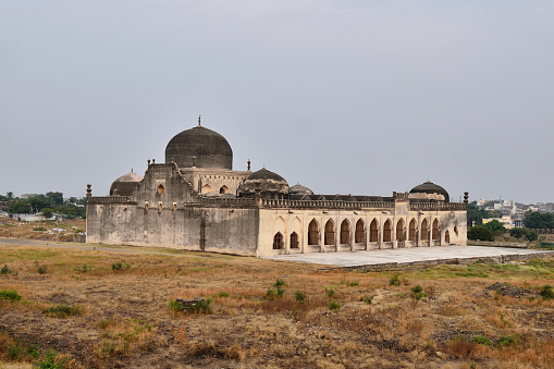 Kalburagi fort, view of Jamia Mosque, Gulbarga, Karnataka