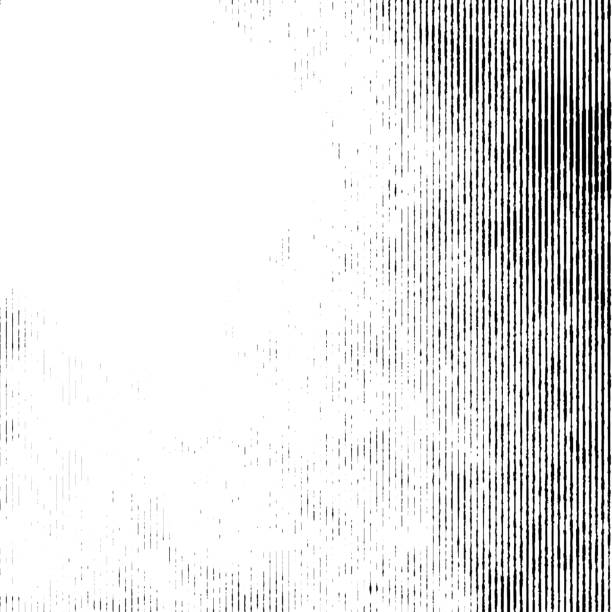 istock Halftone monochrome grunge vertical lines texture. 1140780151