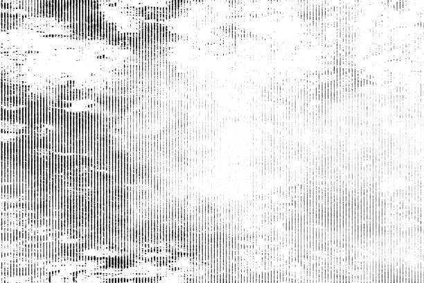 istock Halftone monochrome grunge vertical lines texture. 1140780188