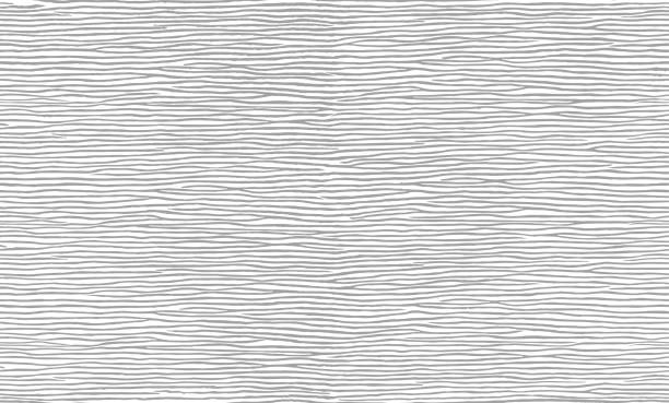 the seamless pattern of gray lines. Vector Illustration of the seamless pattern of gray lines, hand drawing lines abstract background. EPS10. wave water drawings stock illustrations
