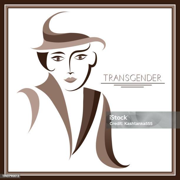 Graphic Illustration With Transgender 6 Stock Illustration - Download Image Now - Abstract, Adult, Adults Only