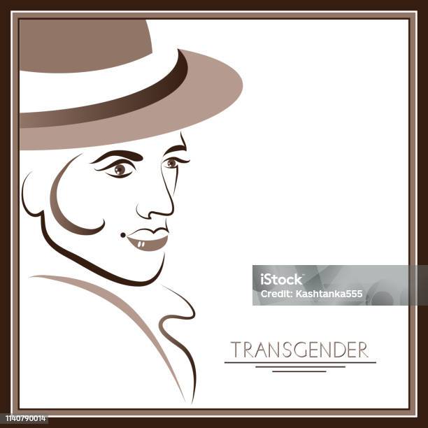 Graphic Illustration With Transgender 4 Stock Illustration - Download Image Now - Abstract, Adult, Adults Only