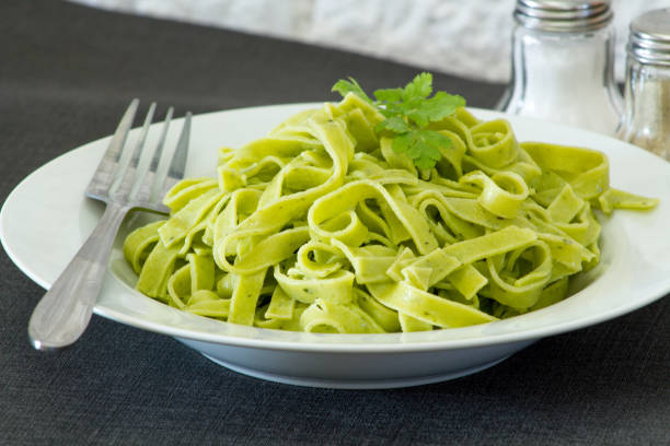 istock baked green tagliatelle 1140792300