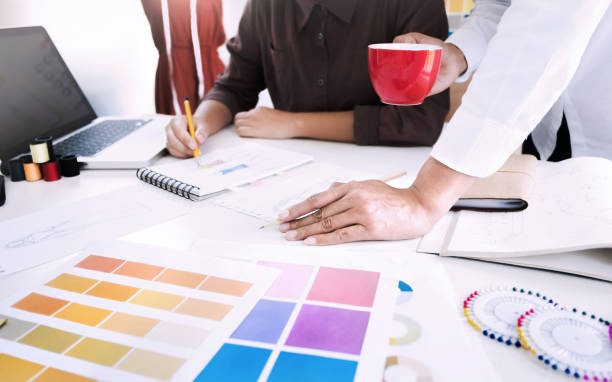istock young creative tailor fashion designers team working brainstorming on project at a studio 1140801053