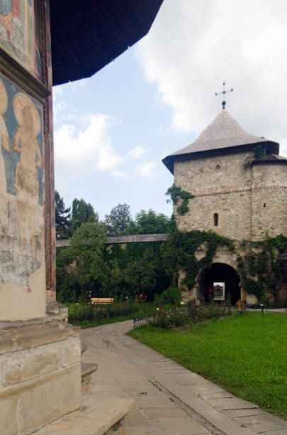 istock The Monastery of Moldovita, Romania 1140802478