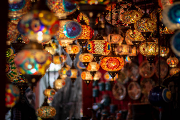 istock Turkish Lamps looks gorgeous 1140803288