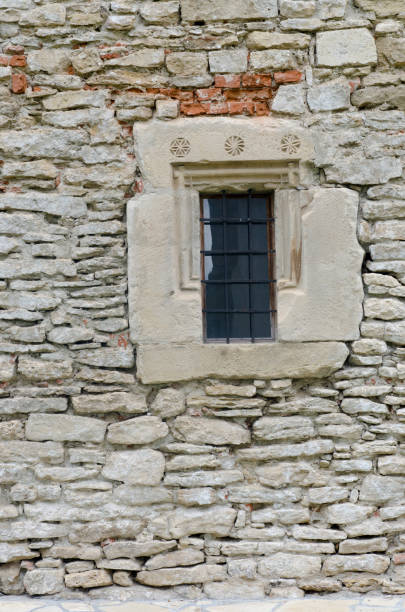 istock Architecture detail at Probota monastery, Romania 1140805013