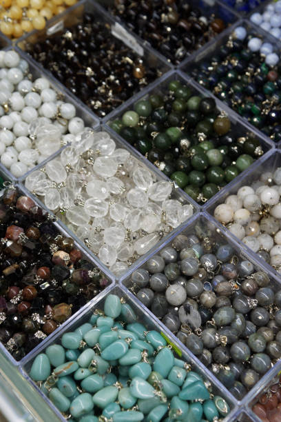 istock Semi precious gemstones pendant 1140805460