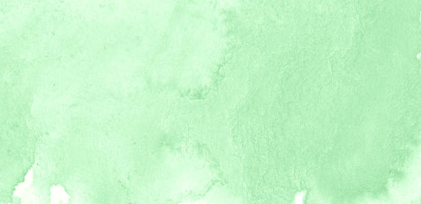istock Light green watercolor frame with torn strokes and stripes. Abstract background for design 1140809990