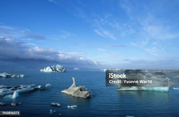 The Icebergs Of Jokulsarlon Stock Photo - Download Image Now - Beauty In Nature, Cold Temperature, Glacier
