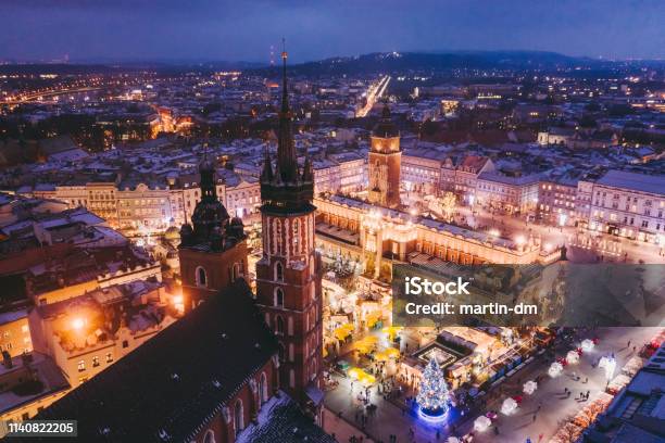 The Magic Of Christmas Stock Photo - Download Image Now - Krakow, Christmas, Poland