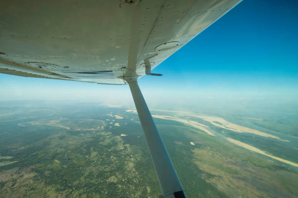 istock Aerial view of Orinoco River from aircraft. 1140822244