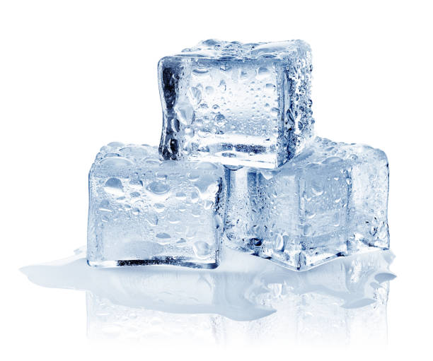 istock ice cube, isolated on white background, clipping path, full depth of field 1140825117