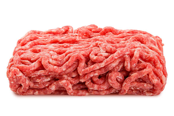 istock minced meat, pork, beef, forcemeat, clipping path, isolated on white background, full depth of field 1140825138