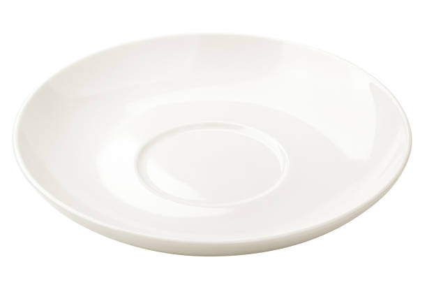 istock Empty plate, isolated on white background, clipping path, full depth of field 1140825189
