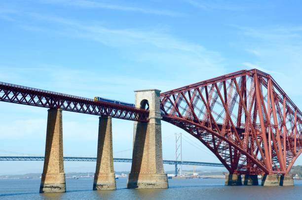 istock Forth bridges at Queensferry in Scotland 1140832656