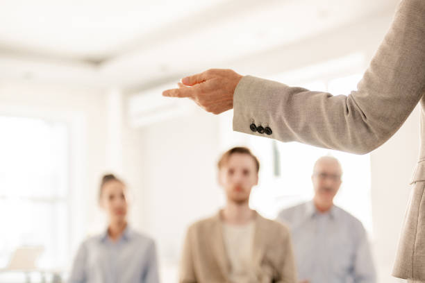 istock Hand of teacher 1140833997