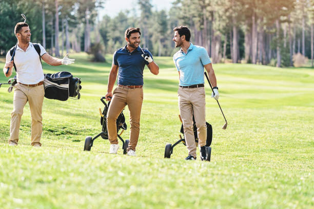 istock Perfect day to play golf with friends 1140838394