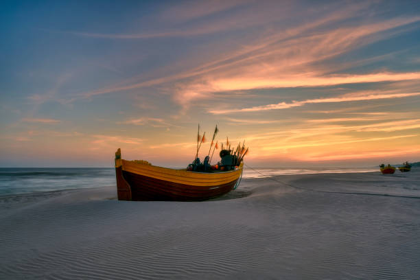 istock On the beach, before dawn, Baltic Sea, Debki, Poland 1140838850